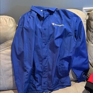 Champion Blue Windbreaker Jacket